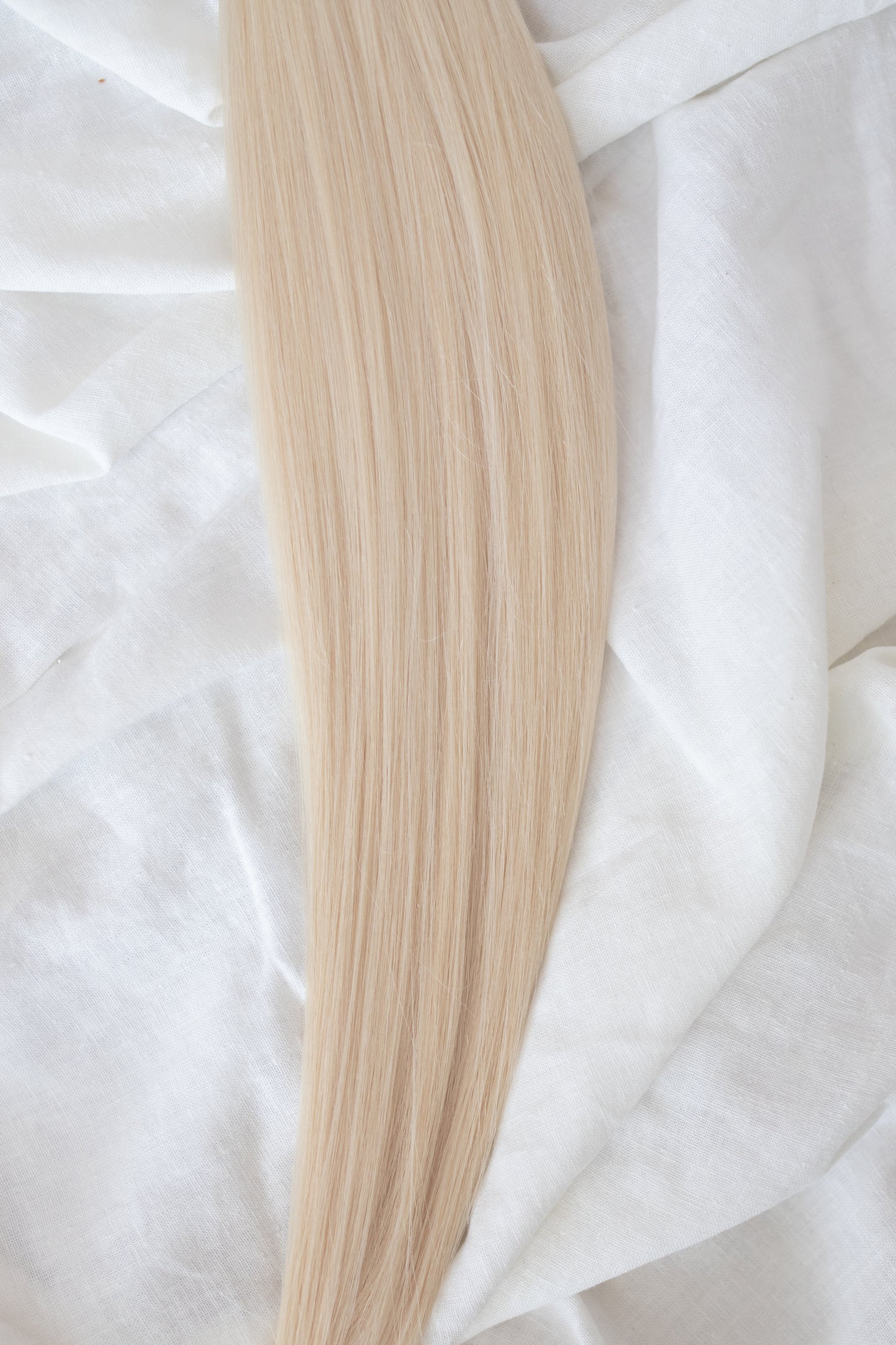 Golden State Strands - Platinum Blonde Hair Extensions