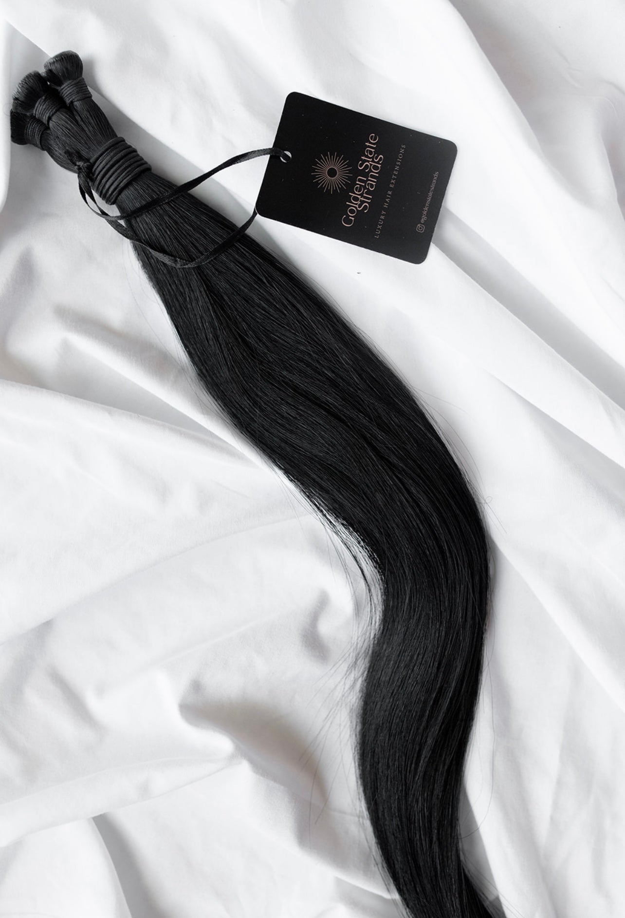 Golden State Strands - Jet Black Hair Extensions