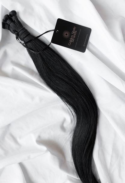 Golden State Strands - Jet Black Hair Extensions